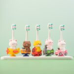 Early-years-Pack-of-1-Kids-Brush-–-Cute-cartoon-car-design