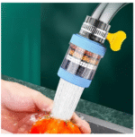 faucet-mounted water filter.