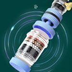 Six layers PVA non-woven fabric, 360° rotating design with a maximum tilt angle of 65°.water filter Tap.